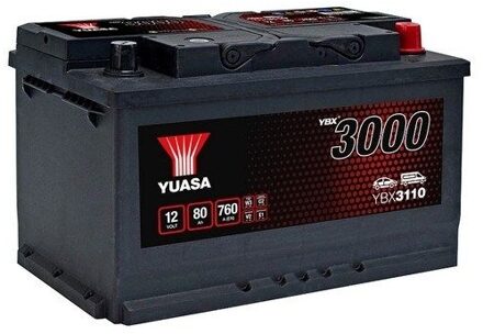 Alfa Romeo Yuasa Accu YBX3110 80 Ah YBX3110