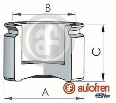 Alfa Romeo Zuiger, remklauw D025444