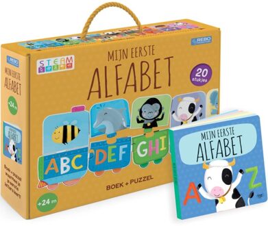 Alfabet - boek + puzzeltrein