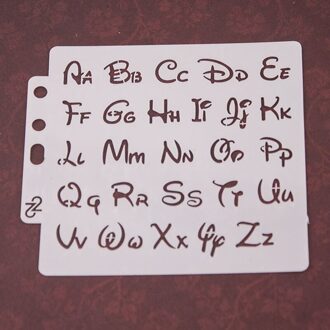 Alfabet Brief Stencils Template Schilderen Scrapbooking Embossing Album Card Diy