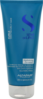 Alfaparf Semi Di Lino Curls Hydrating Co-Wash Cream200 ml. - One Size
