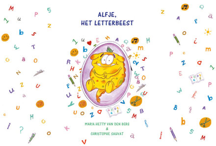 Alfje, het letterbeest -  Maria Hetty van den Berg (ISBN: 9789085603009)