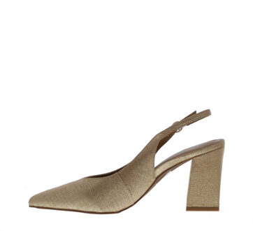 Alfonsa-1 slingback | dames | maat: | nubuck - maat 41 Goud