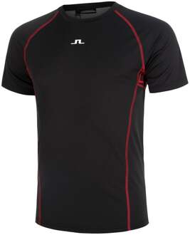 Alfonso Printed T-shirt Heren-Zwart - L