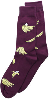 Alfredo Gonzales Sokken Banana Socks Rood Maat:L