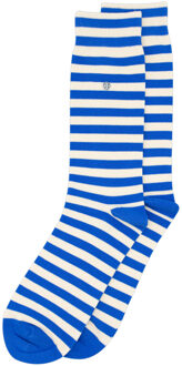 Alfredo Gonzales Sokken Harbour Stripes Blauw Maat:L