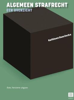 Algemeen strafrecht – een overzicht -  Kathleen Duerinckx (ISBN: 9789046613085)