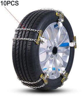 Algemene Automobiel Band Anti-Slip Auto Keten Voor Off-Road Voertuig Sneeuw Land Emergency Ketting Universele Keten