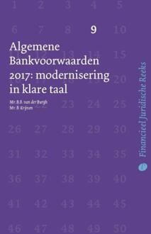 Algemene Bankvoorwaarden 2017 - Boek B.B. van der Burgh (9462511314)