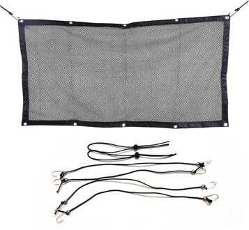 Algemene Hond Auto Barrière Auto Huisdier Bescherming Netto Hond Barrière Isolatie Netto Achter Veiligheid Bar Pet Barrier Huisdieren Duurzaam Achterbank mesh