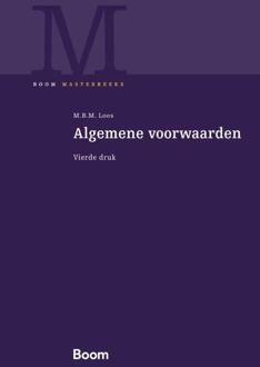 Algemene voorwaarden -  M.B.M. Loos (ISBN: 9789462127791)