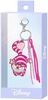 Alice in Wonderland Charm Keyring Cheshire Cat Smile