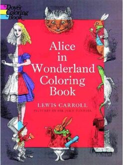 Alice in Wonderland Coloring Book