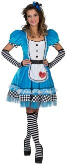 Alice In Wonderland Jurk Dames - Maat 36/38