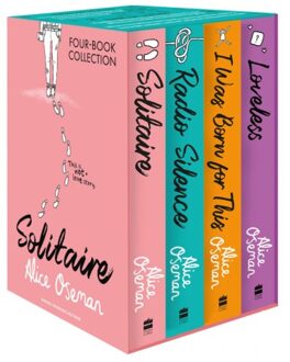 Alice Oseman Four-Book Collection Box Set (Solitaire, Radio Silence, I Was Born For This, - Alice Oseman