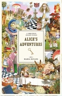 Alice's Adventures: A 1000-Piece Jigsaw Puzzle For Adults, Premium Quality, Beautiful Design, Inspired By Lewis Carroll's Alice In Wonderland - Maria