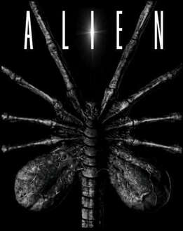 Alien Facehugger Women's Cropped Hoodie - Black - XS - Zwart