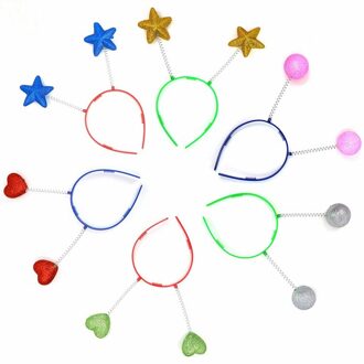 Alien Haarband Ronde Bal Ster Hart Haarband Fancy Dress Bee Antenne Hoofdband Rollenspel Bruiloft Verjaardag mengen