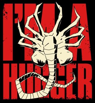 Alien I'm A Hugger Unisex T-Shirt - Black - 5XL Zwart