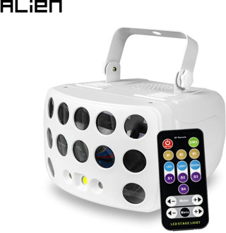 ALIEN Remote Control DMX RGBW LED Laser Strobe Disco DJ Beam Spot Stage Lighting Effect Party Dance Club Wedding Butterfly Light