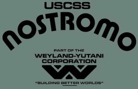 Alien Retro Nostromo Unisex T-Shirt - Green - XL Groen