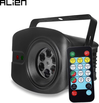 ALIEN RG 48 Patterns Disco DJ Laser Projector 4 LED Gobo Stage Lighting Effect Party Holiday Wedding Birthday Christmas Bar Lamp