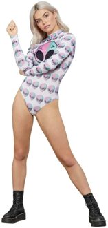 Alien Space Bodysuit Dames Multikleur - Print