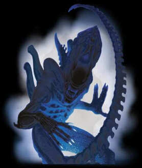 Alien Through The Smoke Women's Cropped Hoodie - Black - XS - Zwart