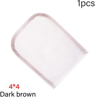 Alileader 1/4 Yard Zwitserse Kant Netto Voor Maken Lace Front Pruik Haar Netto Weven Haarnetje Foundation Toupet Frontale Sluiting Netto gereedschap 1stk-4x4-donker bruin