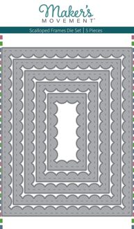 Aliliarts Metalen Stansmessen Geschulpte Frame Diy Scrapbooking Fotoalbum Decoratieve Embossing Papercard Ambachten Sterven