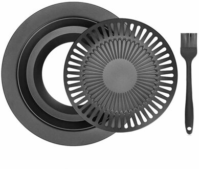 Alim Draagbare Koreaanse Outdoor Rookloze Barbecue Gas Grill Pan Huishoudelijke Rookloze Gasfornuis Plaat Bbq Roosteren Koken Te