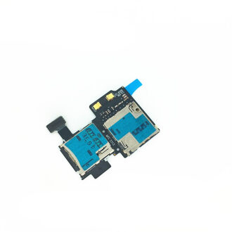 AliSunny 10pcs Sim Card Tray Holder Flex Kabel voor Samsung Galaxy S4 i9505 i9500 i337 Micro SD Slot Reader adapter Reparatie Onderdelen