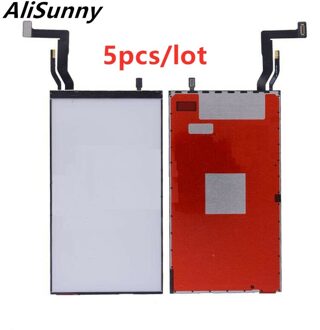 Alisunny 5Pcs 3D Backlight Film Voor Iphone 7 8 6S Plus Lcd-scherm Touch Module Deel Terug licht Flex Kabel Onderdelen 5x for X