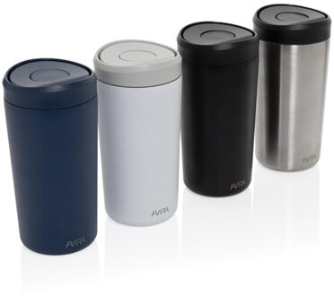 Alix gerecycleerde roestvrijstalen tuimelaar 400 ml Wit - One size