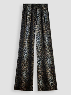 Alix panther pants - - maat M Veelkleurig