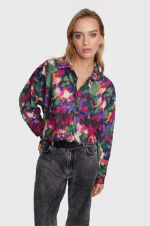 Alix The Label 2312970442 camouflage flower blouse Print / Multi