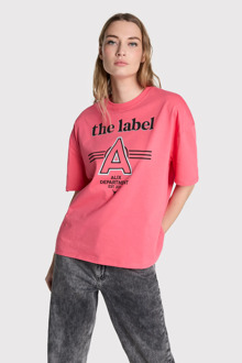 Alix The Label 2402892621 ladies knitted a t-shirt Roze