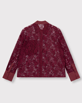 Alix The Label Blouse lange mouw 2512928493 Bordeaux