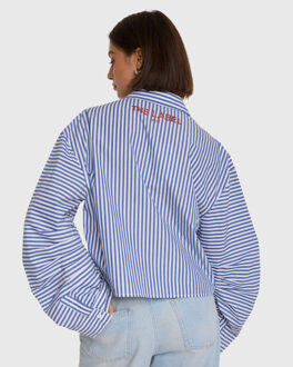Alix The Label Blouse lange mouw 2602909630 - maat XS Blauw
