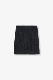 Alix The Label Cable skirt - - maat XS Grijs