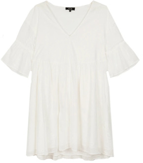 Alix The Label Elegante witte jurk met moderne twist Alix The Label , White , Dames