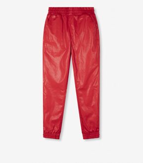 Alix The Label Ladies woven shiny training pants Rood