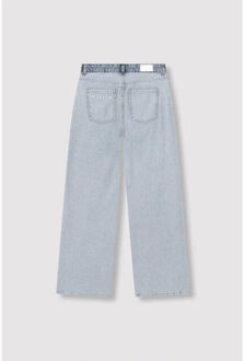 Alix The Label Mix denim pants - - maat XS Blauw