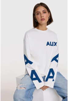 Alix The Label Patch longsleeve t-shirt - Wit - XS