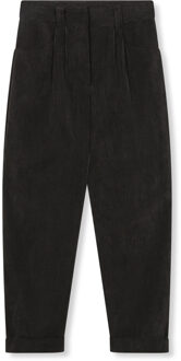 Alix The Label Ribcord trousers black Zwart