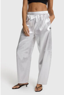 Alix The Label Shiny pants - Zilver - XS