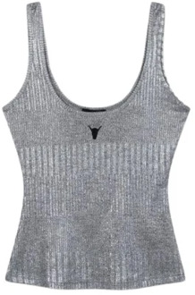 Alix The Label Sleeveless Tops Alix The Label , Gray , Dames - XS