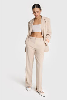 Alix The Label Straight pants - - maat M Veelkleurig