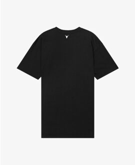 Alix The Label Tshirt jurk - Houtskool - S