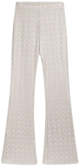 Alix The Label Wide Trousers Alix The Label , Beige , Dames - XS